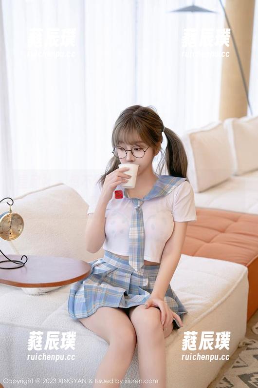 星颜社-清妙 星颜社 - 想不到清妙对网袜如此上心,合集里的图片都很有趣