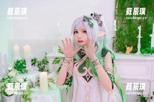 爆机少女喵小吉 爆机少女喵小吉的狐妖cos:当妖精碰上了喵星人,这到底是要撩谁啊?